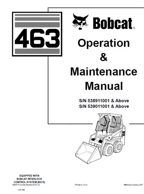 2004 bobcat 463 skid steer|bobcat 463 wiring diagram.